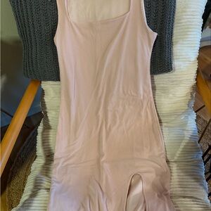 Elegant Pink Sleep Dress